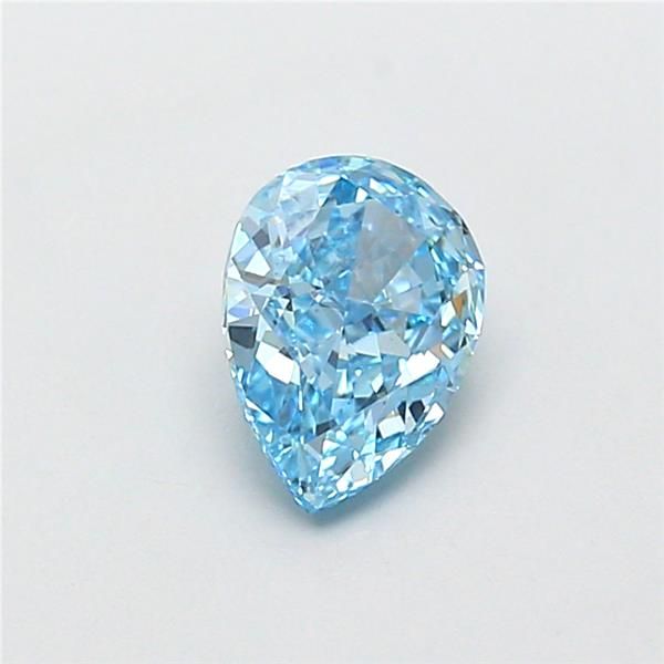1.0 CT Fancy Vivid Blue PEAR
