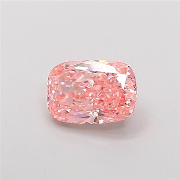 1.59 CT Fancy Vivid Pink CUSHION MODIFIED