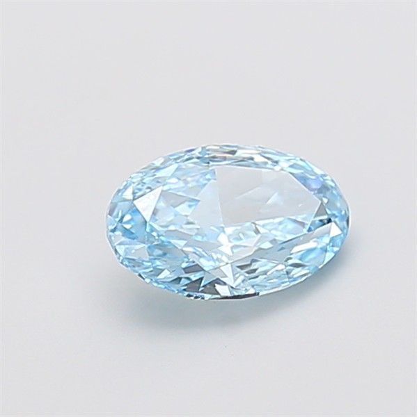 1.03 CT Fancy Vivid Blue OVAL