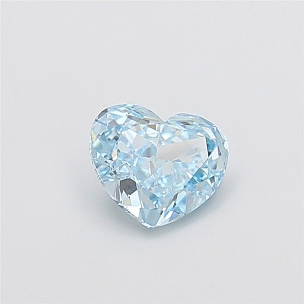 1.2 CT Fancy Vivid Blue HEART