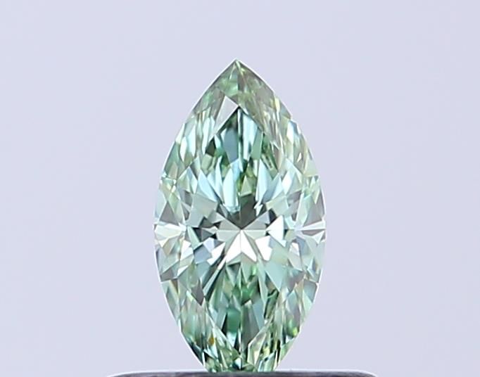 0.33 CT Fancy Vivid Green MARQUISE