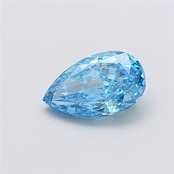 1.51 CT Fancy Vivid Blue PEAR