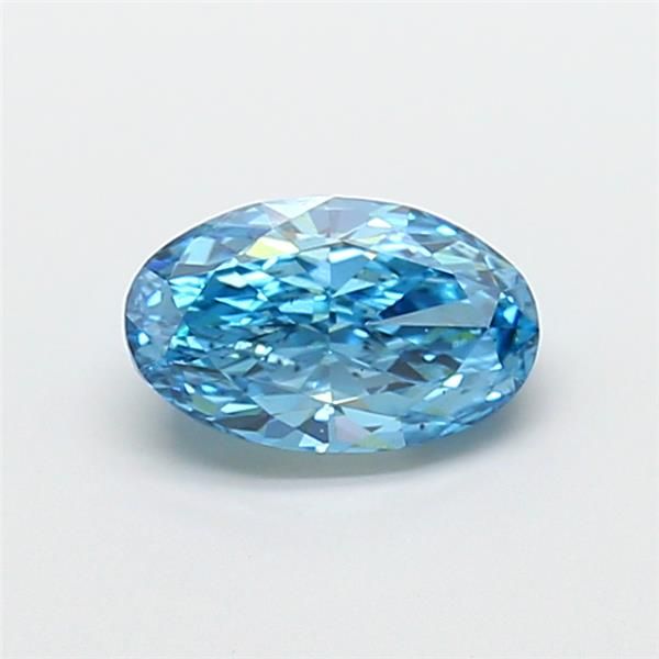 2.01 CT Fancy Vivid Blue OVAL