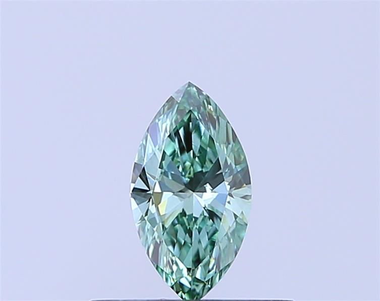 0.3 CT Fancy Vivid Green MARQUISE