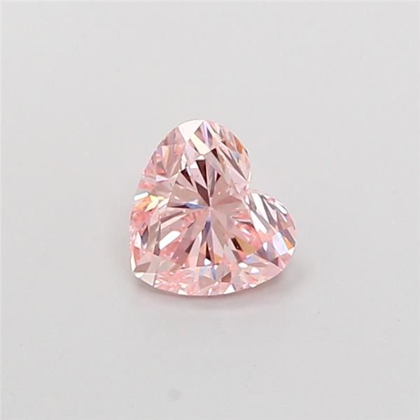 1.0 CT Fancy Intense Pink HEART