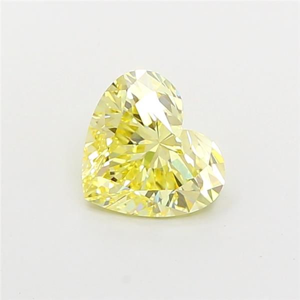 1.5 CT Fancy Yellow HEART