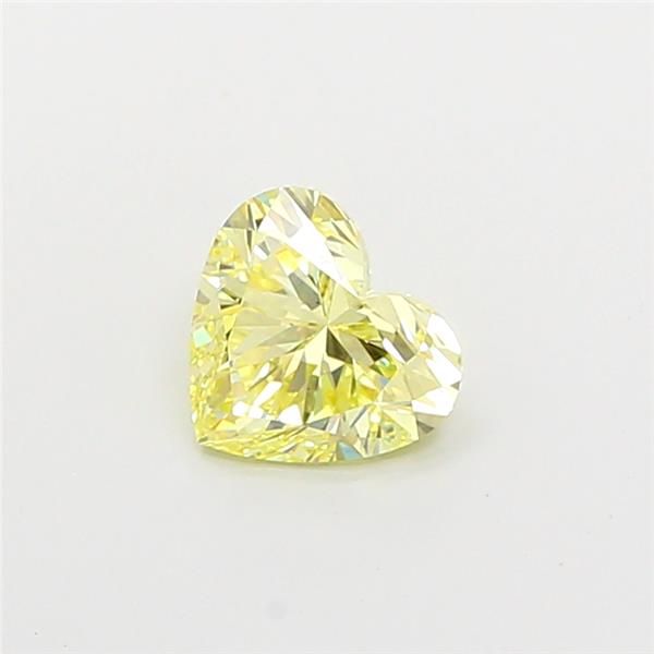 1.02 CT Fancy Yellow HEART