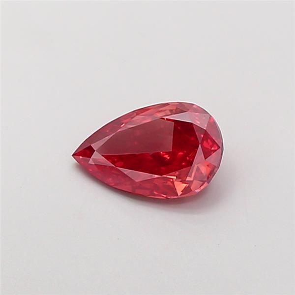 1.34 CT Fancy Vivid Orangey Pink PEAR