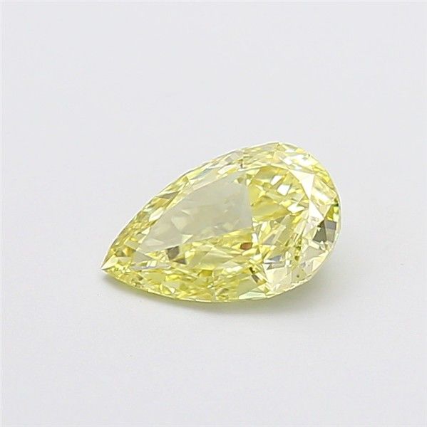 1.09 CT Fancy Intense Yellow PEAR