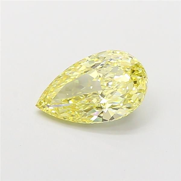 1.26 CT Fancy Intense Yellow PEAR