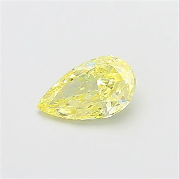 0.69 CT Fancy Intense Yellow PEAR
