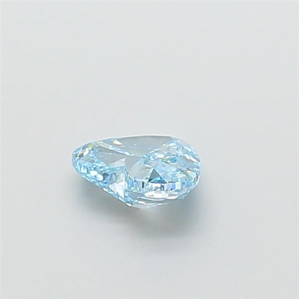 1.07 CT Fancy Vivid Blue HEART