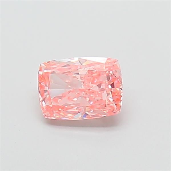 1.02 CT Fancy Vivid Pink CUSHION MODIFIED