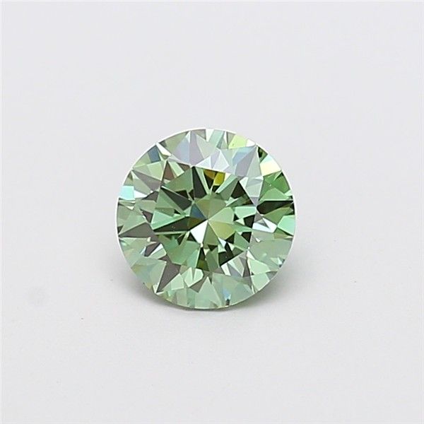 1.02 CT Fancy Vivid Green ROUND