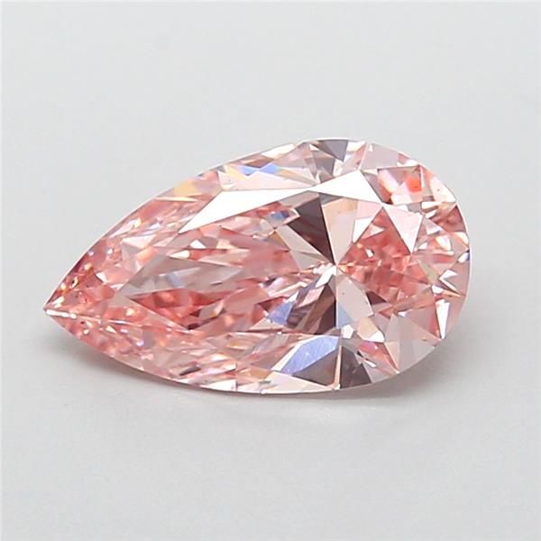 1.53 CT Fancy Vivid Pink PEAR