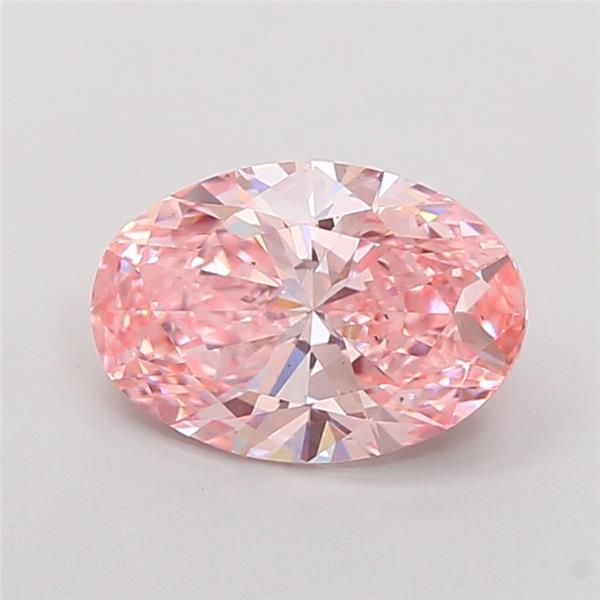 2.08 CT Fancy Vivid Pink OVAL