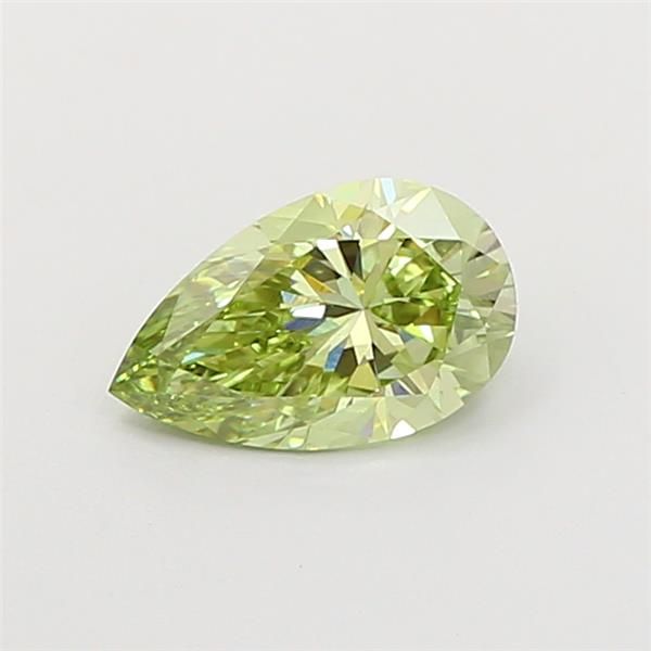 1.01 CT Fancy Vivid Green PEAR