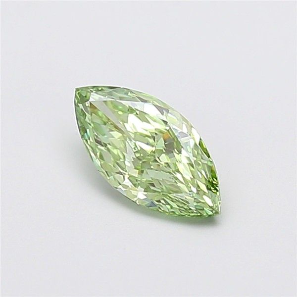 1.09 CT Fancy Vivid Green MARQUISE