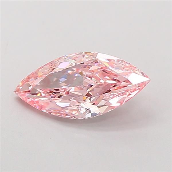 1.53 CT Fancy Intense Pink MARQUISE