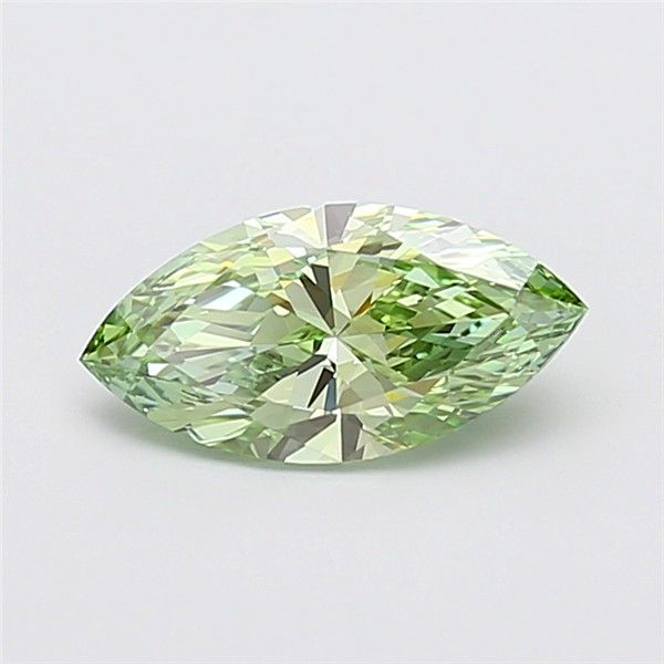 1.5 CT Fancy Vivid Green MARQUISE