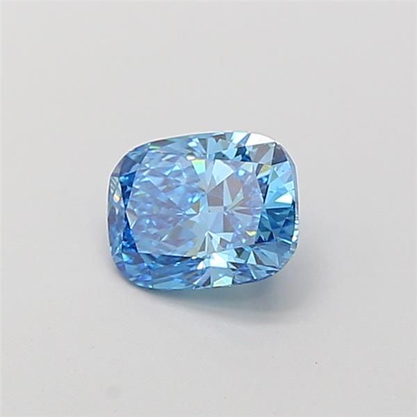 1.04 CT Fancy Vivid Blue CUSHION MODIFIED