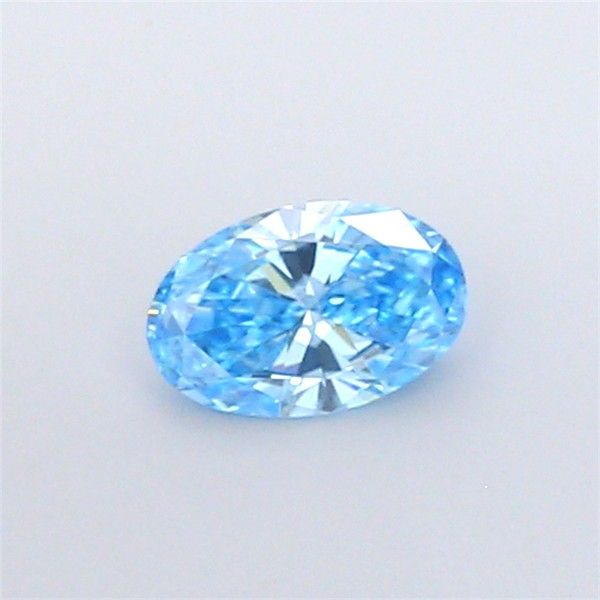 1.01 CT Fancy Vivid Blue OVAL