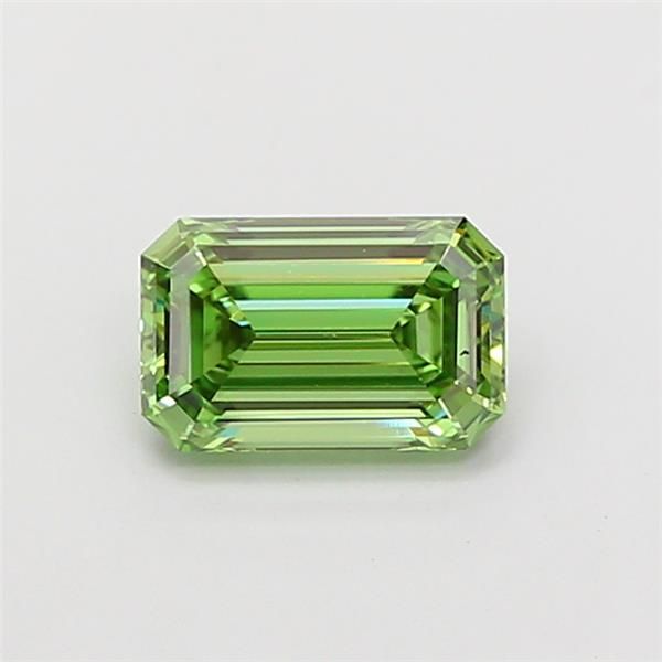 1.03 CT Fancy Vivid Green EMERALD