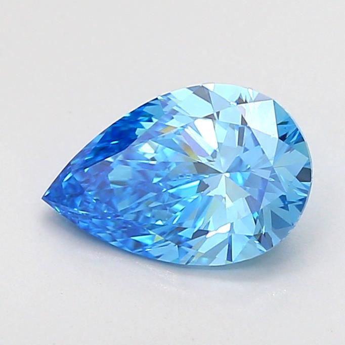 1.25 CT Fancy Vivid Blue PEAR