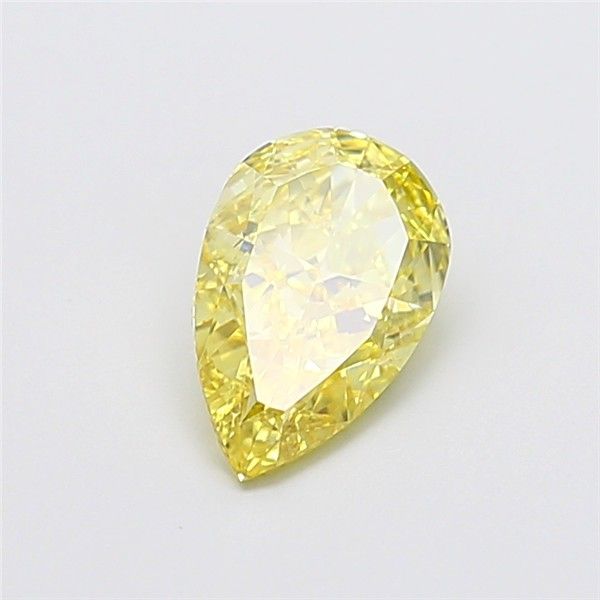 1.61 CT Fancy Intense Yellow PEAR