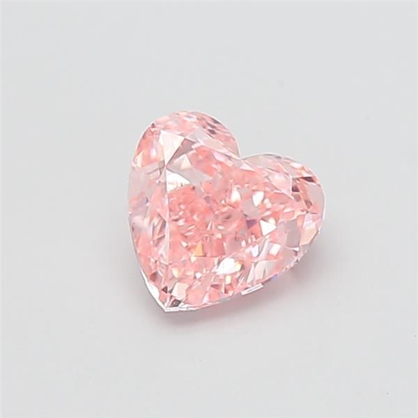 1.35 CT Fancy Vivid Pink HEART