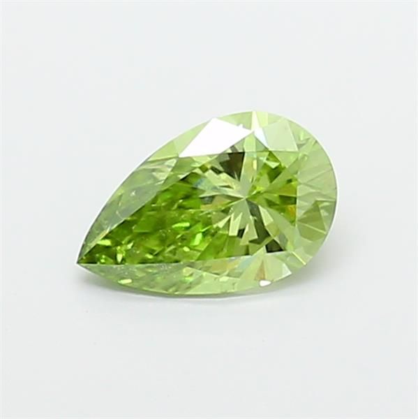 2.01 CT Fancy Vivid Green PEAR