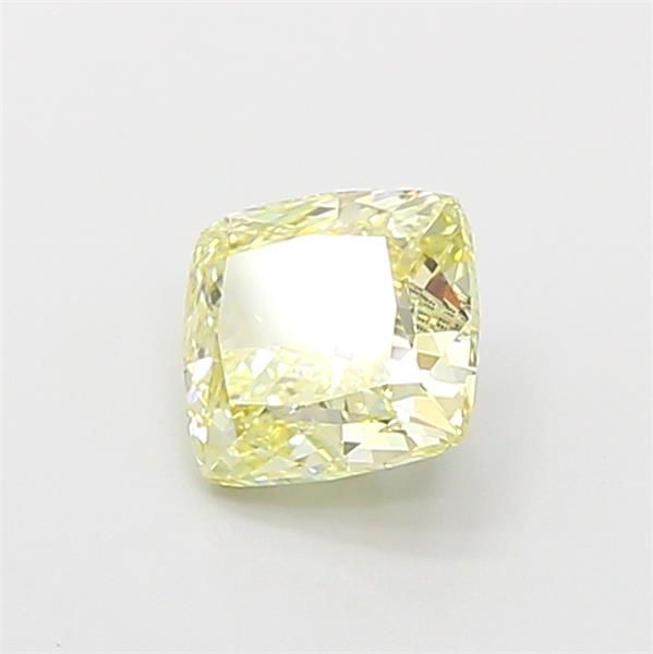 1.02 CT Fancy Light Yellow CUSHION MODIFIED