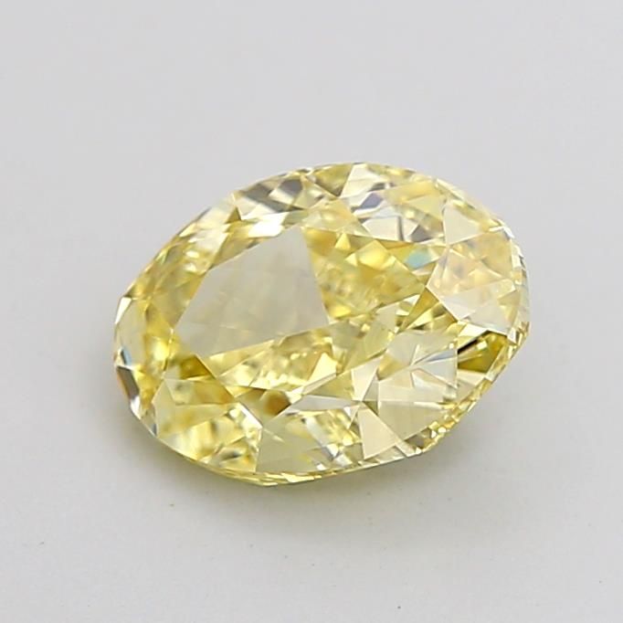 1.54 CT Fancy Intense Yellow OVAL