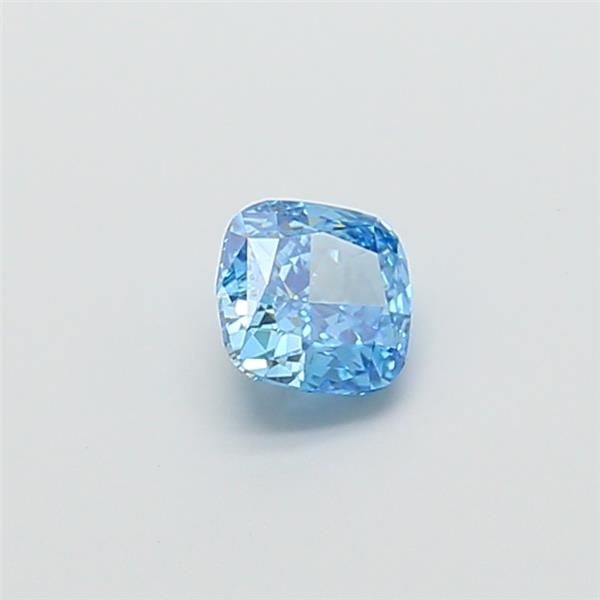 1.08 CT Fancy Vivid Blue CUSHION MODIFIED