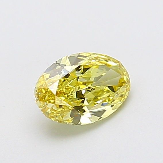 1.01 CT Fancy Intense Yellow OVAL
