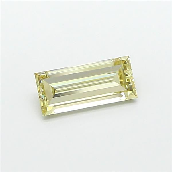1.0 CT Fancy Light Yellow BAGUETTE