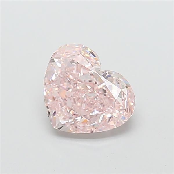 2.02 CT Fancy Brownish Pink HEART