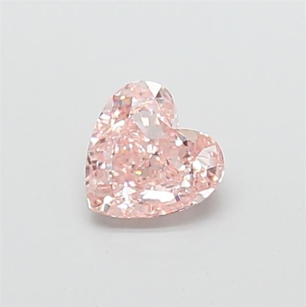 1.08 CT Fancy Intense Pink HEART