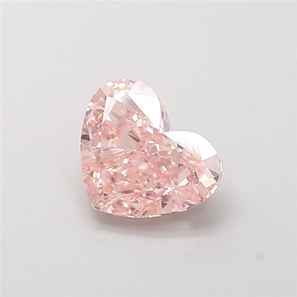 1.14 CT Fancy Intense Pink HEART