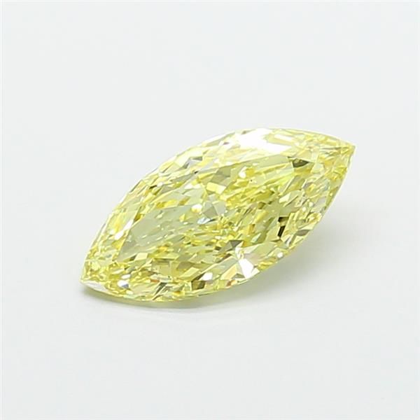 1.52 CT Fancy Yellow MARQUISE