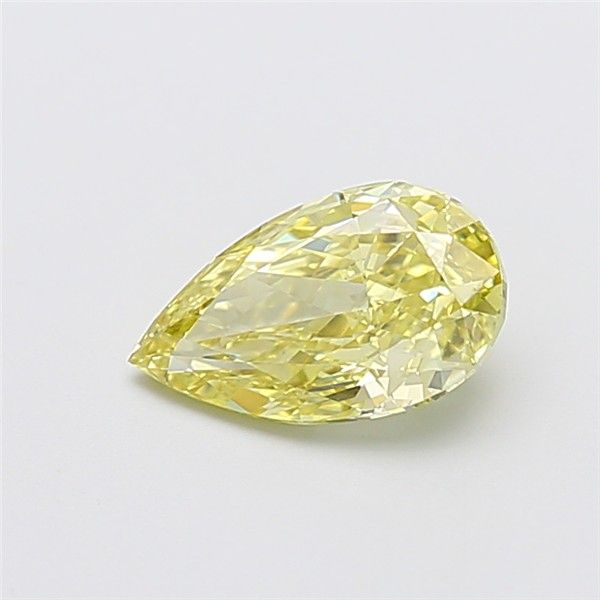 1.52 CT Fancy Intense Yellow PEAR