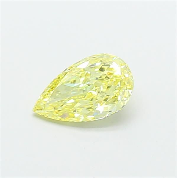 1.07 CT Fancy Intense Yellow PEAR
