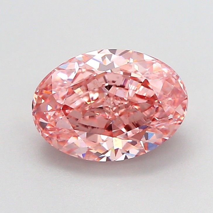 1.73 CT Fancy Vivid Pink OVAL