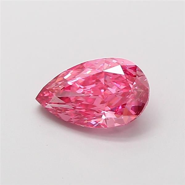 1.28 CT Fancy Vivid Pink PEAR