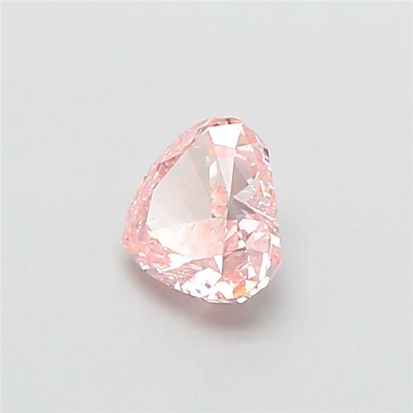 0.77 CT Fancy Intense Pink HEART