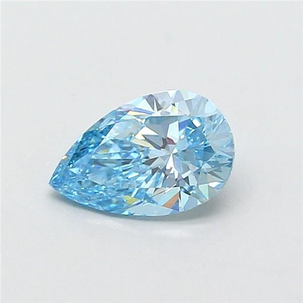 1.0 CT Fancy Vivid Blue PEAR
