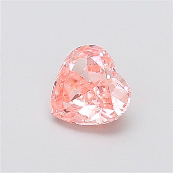 1.0 CT Fancy Vivid Pink HEART
