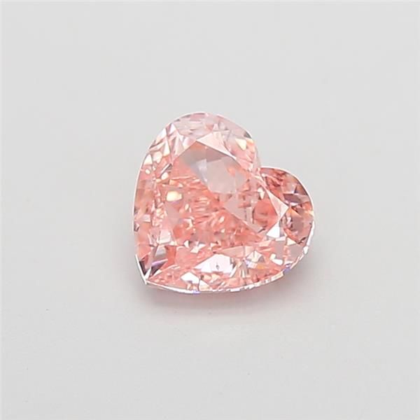 1.53 CT Fancy Intense Pink HEART