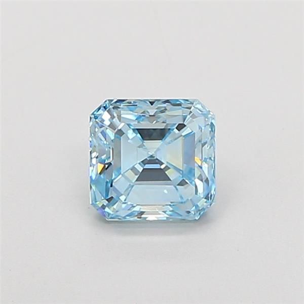0.99 CT Fancy Intense Blue ASSCHER