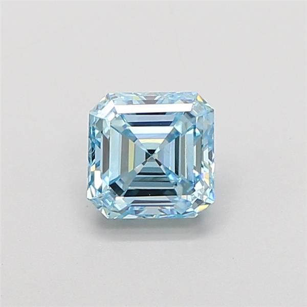 0.99 CT Fancy Intense Blue ASSCHER